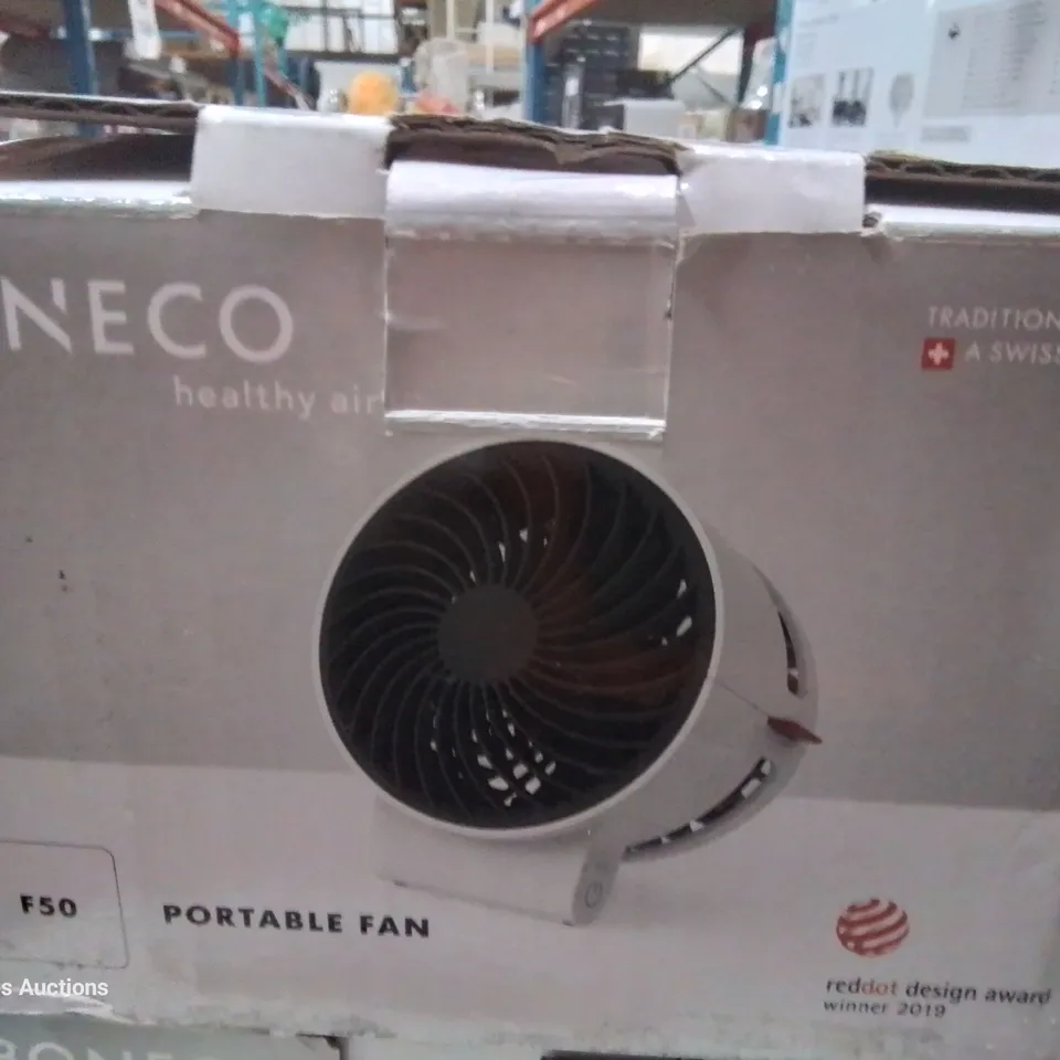 BOXED BONECO F50 PERSONAL AIR SHOWER FAN