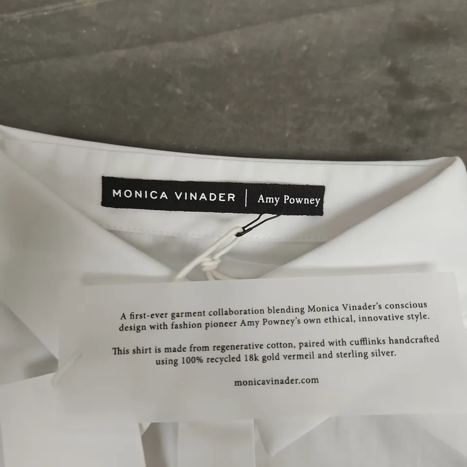 MONICA VINADER X AMY POWNEY WHITE SHIRT