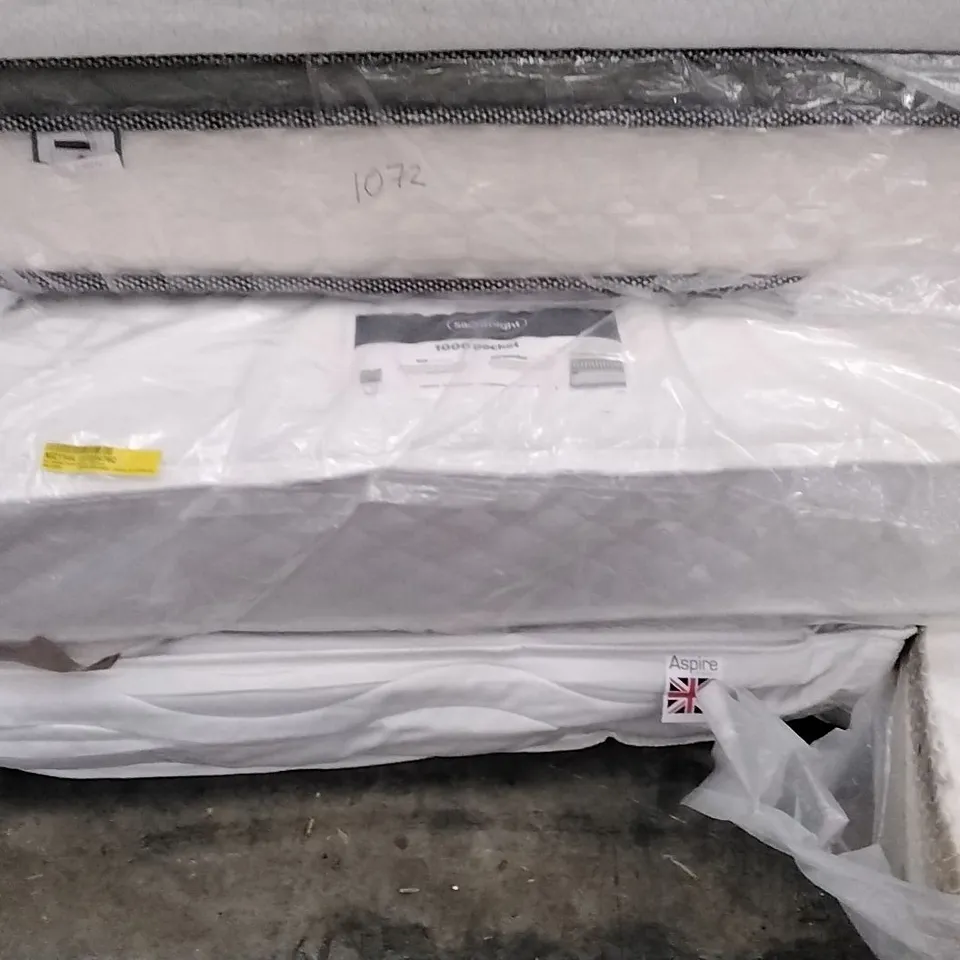 QUALITY BAGGED SILENTNIGHT ECO COMFORT POCKET SPRUNG 1000 KING SIZE 5FT MATTRESS