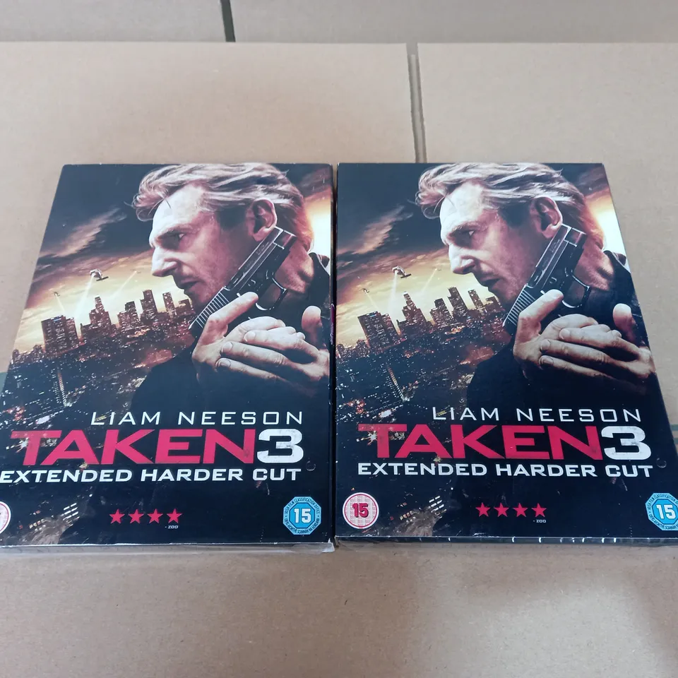 LOT OF APPROXIMATELY 30 SEALED 'TAKEN 3' DVDS