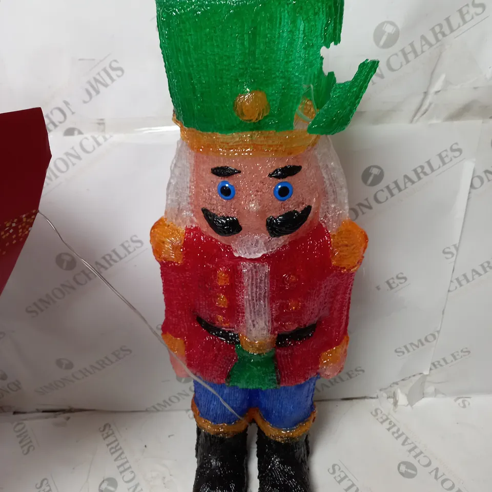 NUTCRACKER OUTDOOR ACRYLIC LIGHT RRP £49.99