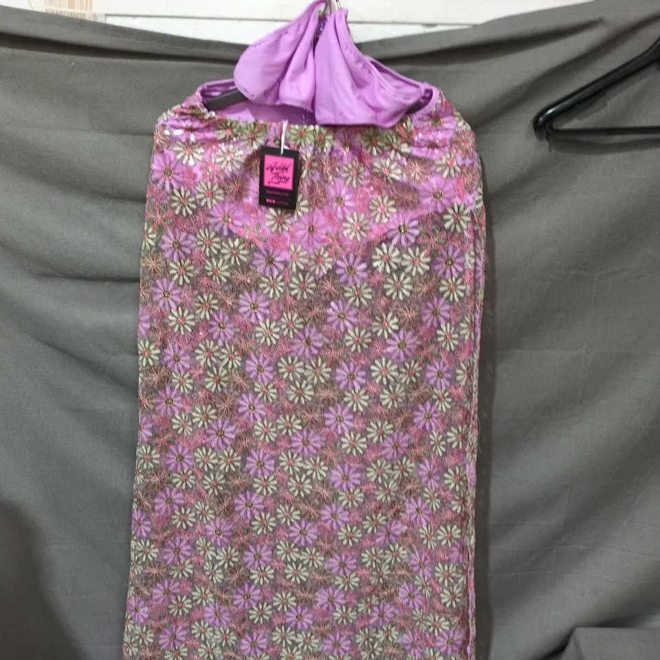 WILD THING WILD FLOWER DRESS MAXI DRESS – UK 10-12