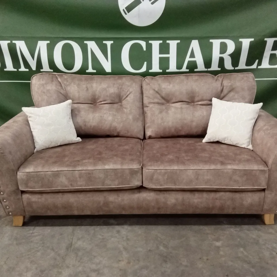 AMAYA FABRIC 3 SEATER SOFA RRP £999