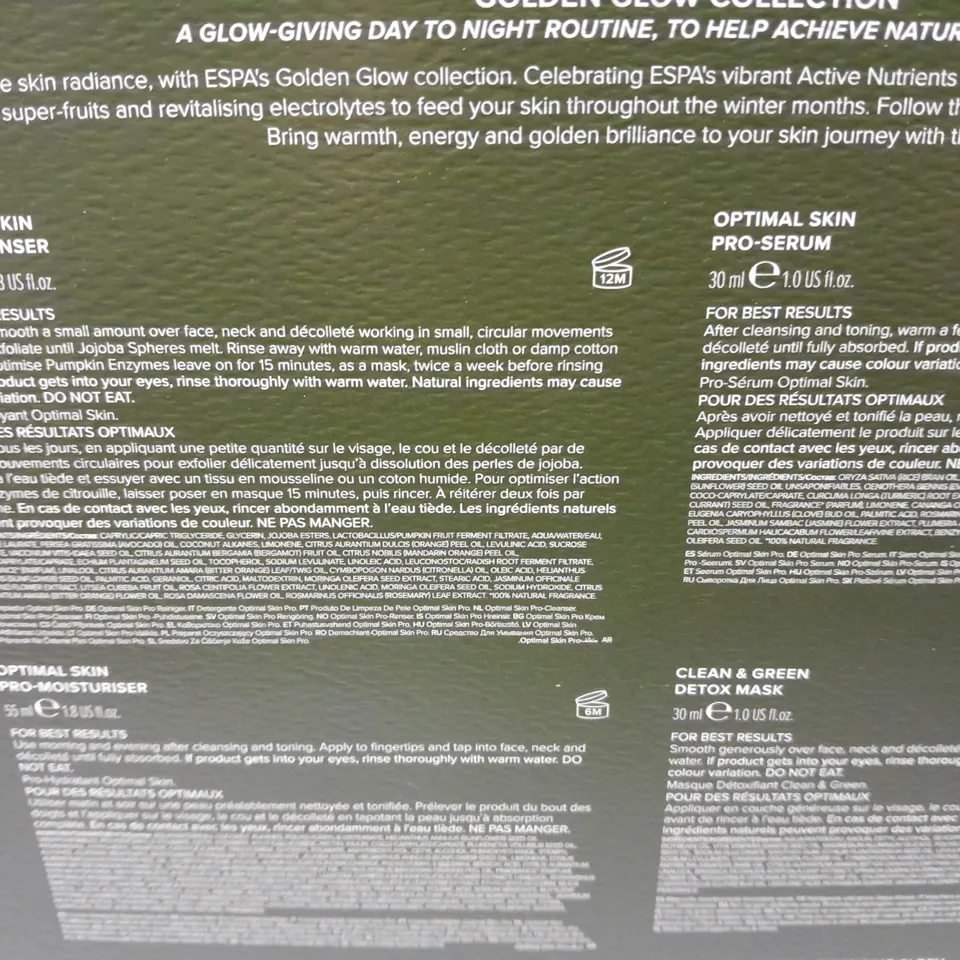 ESPA GOLDEN GLOW COLLECTION 