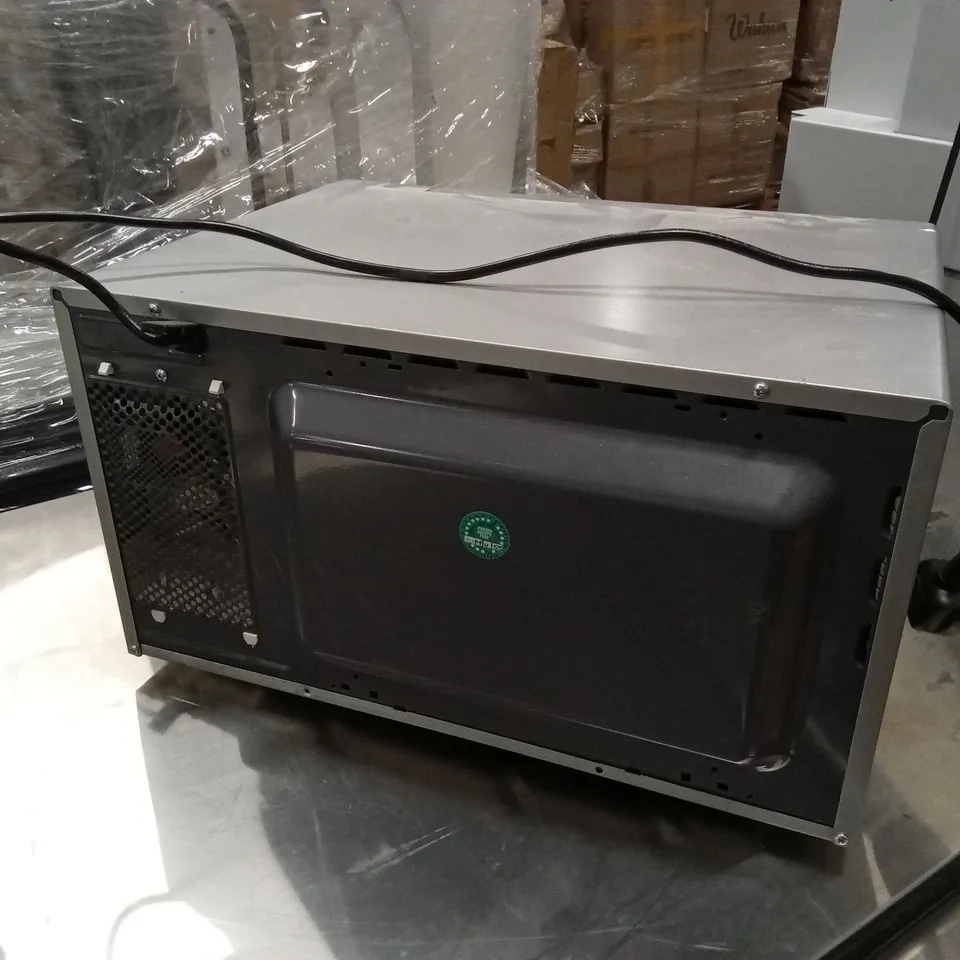 SHARP R372SLM SOLO MICROWAVE - SILVER