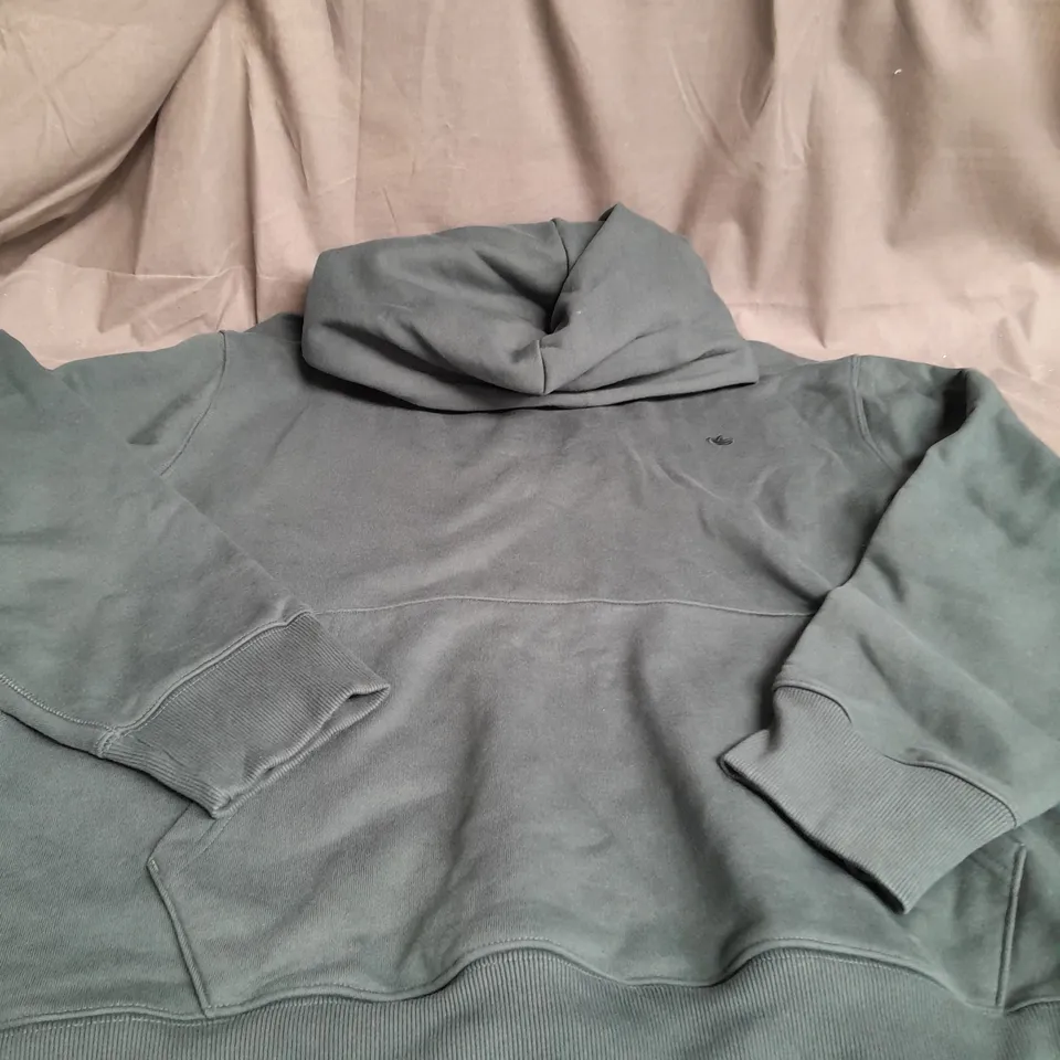 GREEN ADIDAS HOODIE SIZE 2XL
