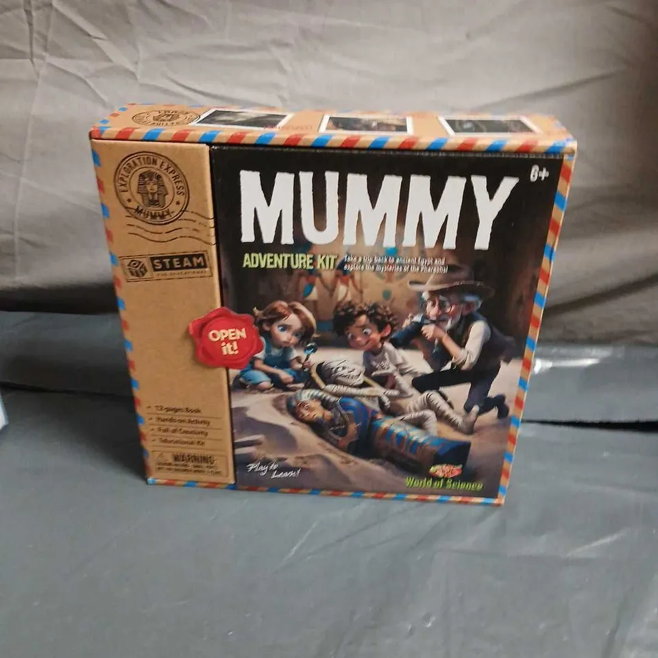 MUMMY ADVENTURE KIT – BOXED CHILDREN'S ACTIVITY KIT (8+)