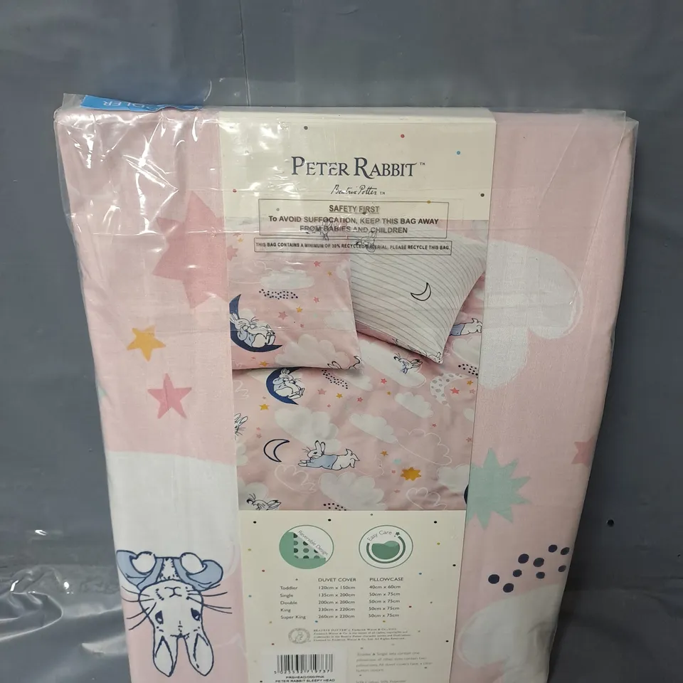 PETER RABBIT TODDLER BED DUVET SET