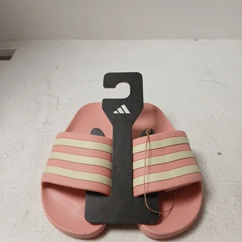 ADIDAS PINK WOMEN'S SLIDES - SIZE 5