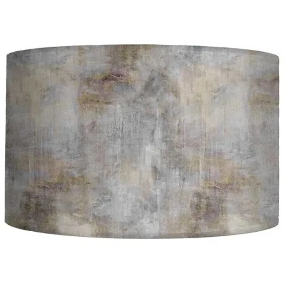 BOXED MONET 46CM COTTON DRUM LAMP SHADE