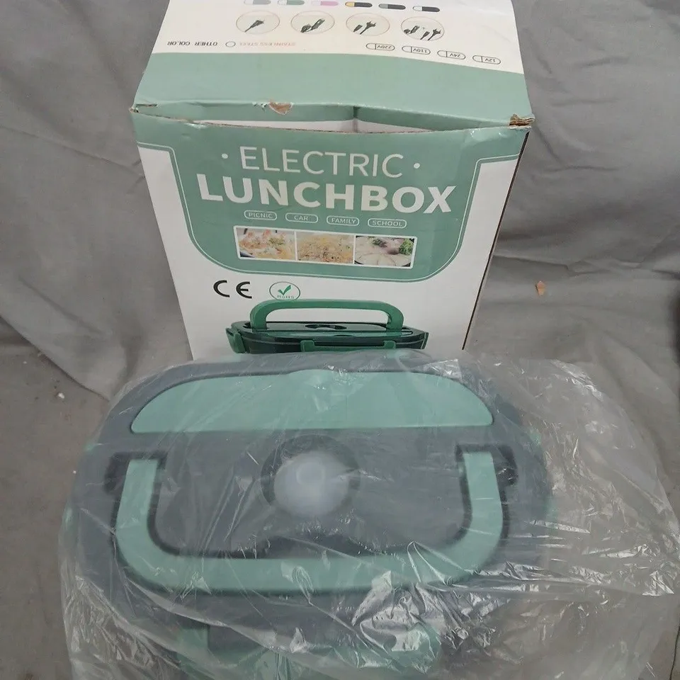 BOXED ELECTRIC LUNCHBOX IN GREY 