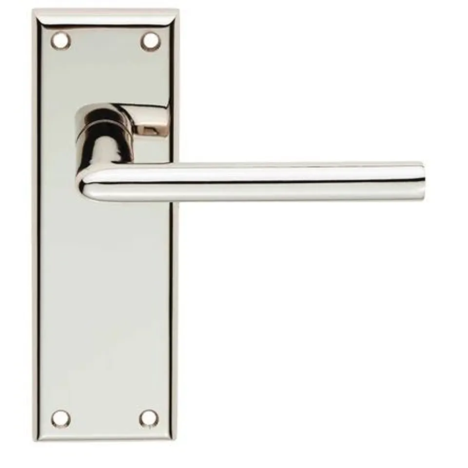 BOXED DIECI LATCH DOOR HANDLE FINISH: POLISHED NICKEL