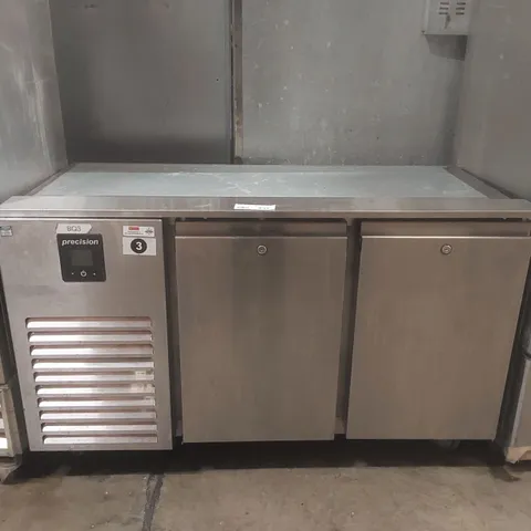 PRECISION MCU211 2 DOOR UNDERCOUNTER FRIDGE