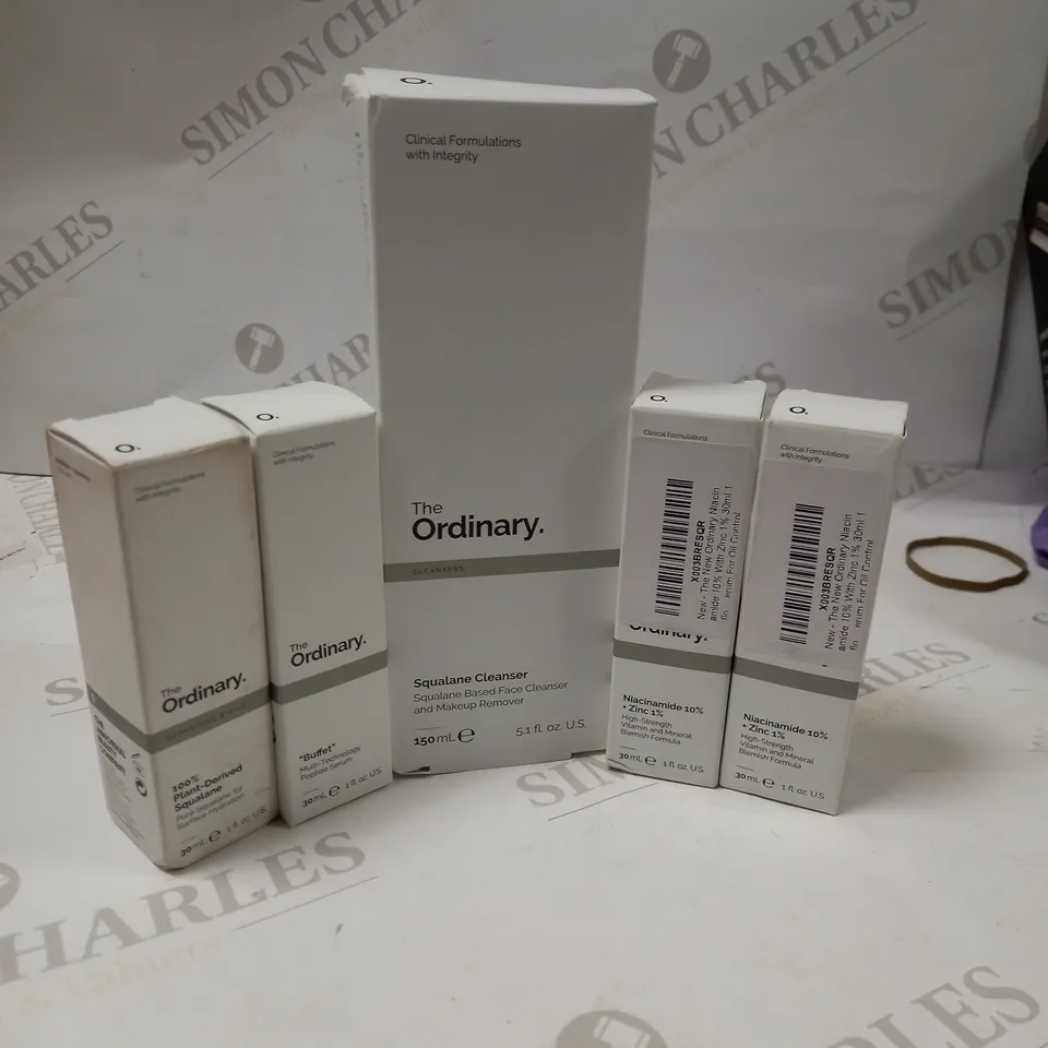 THE ORDINARY SKINCARE BUNDLE 5 PRODUCTS 