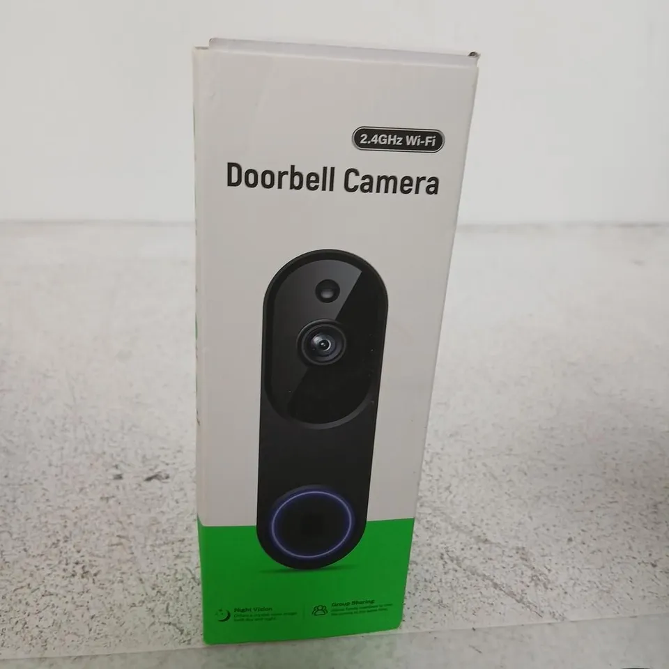 DOORBELL CAMERA – BOXED, 2.4GHZ WI‑FI
