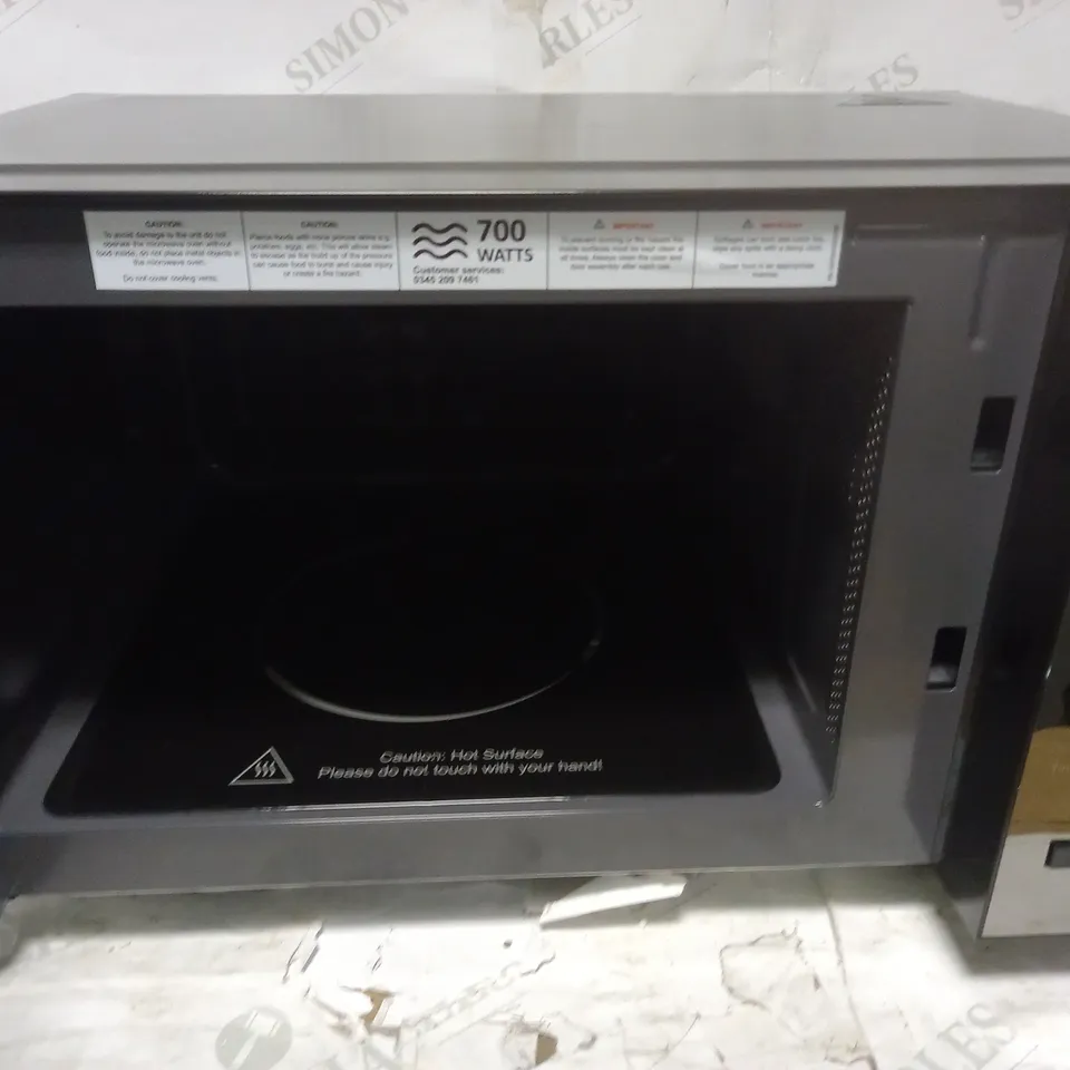 RUSSELL HOBBS RHFM2001B FLATBED MICROWAVE, 19 LITRE, BLACK