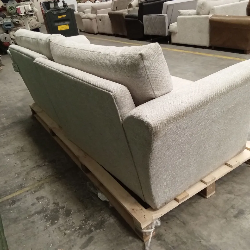 DURY CHUNKY WEAVE 4 SEATER STANDARD BACK SOFA RRP £609