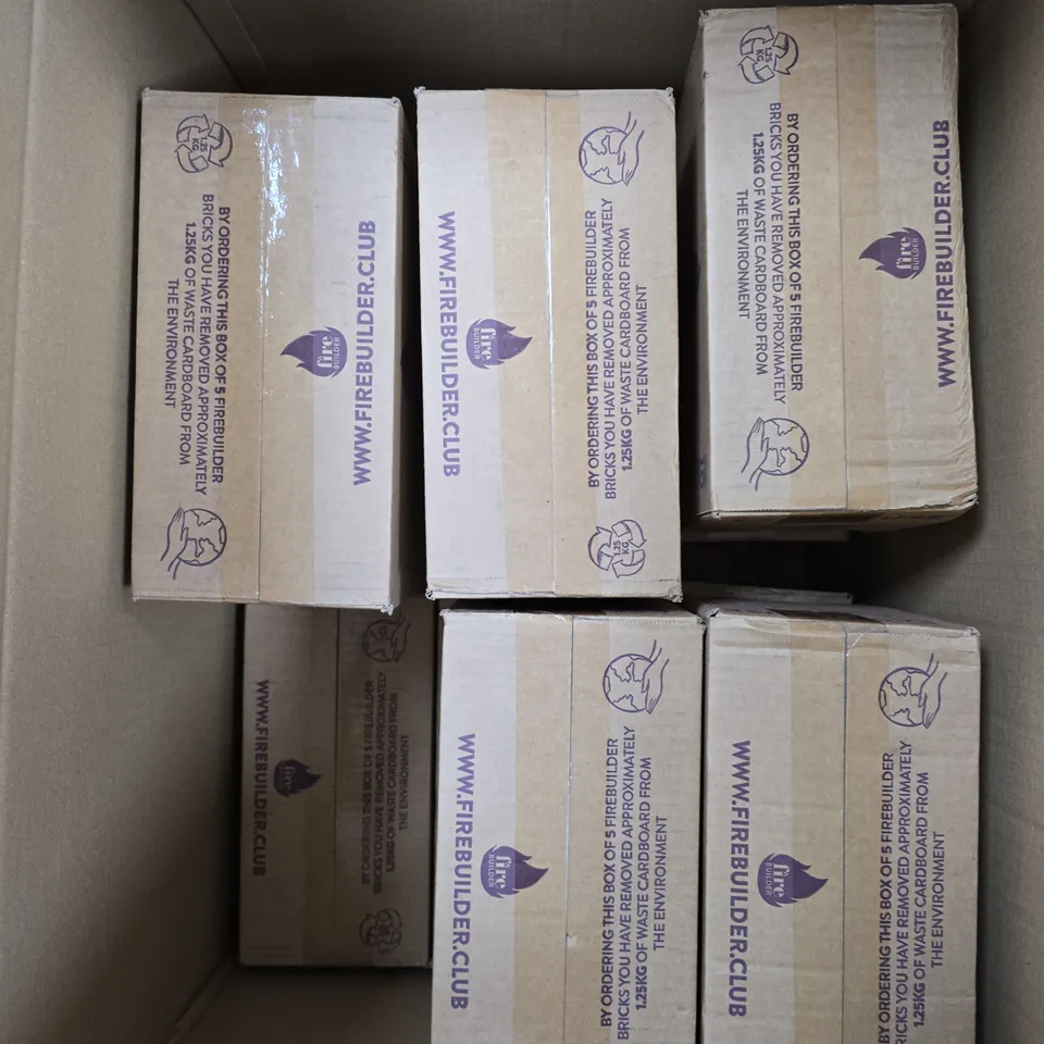 APPROXIMATELY 12 FIRE BUILDER ECO-FRIENDLY FIRESTARTERS 