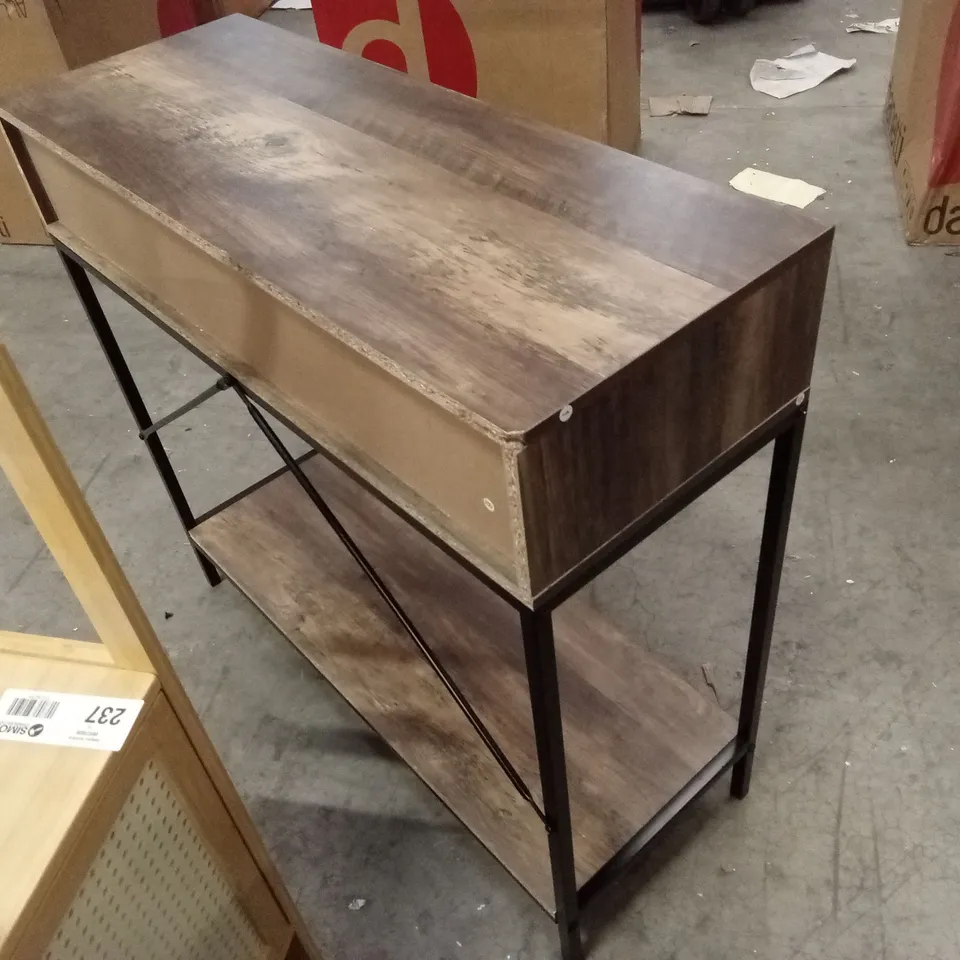 DESIGNER 2 DRAWER CONSOLE TABLE