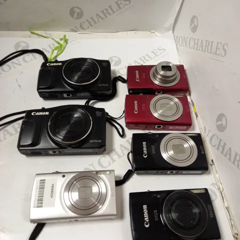 CANON DIGITAL CAMERA BUNDLE 7 ITEMS 