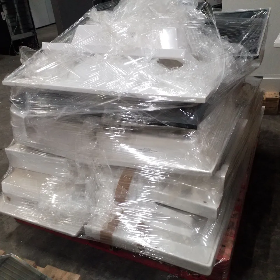 PALLET OF ASSORTED CERAMIC BASINS