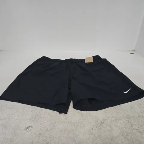 NIKE MEN'S BLACK TRAINING SHORTS β XL