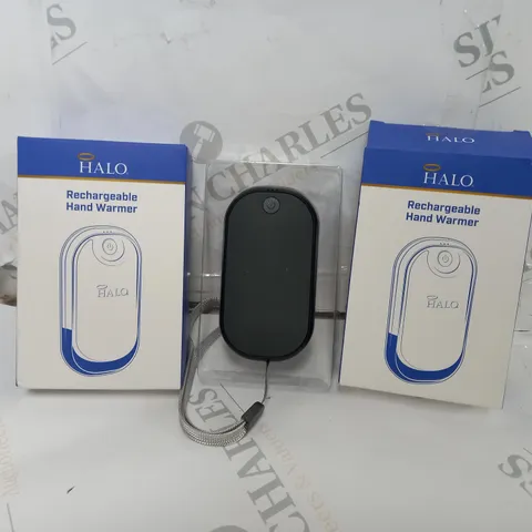 LOT OF 2 HALO RECHARGEABLE HAND WARMER