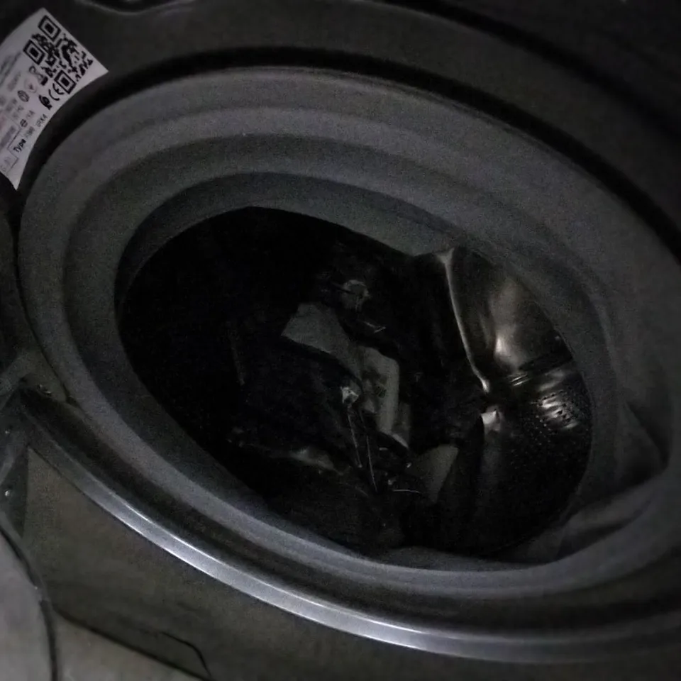 DESIGNER WASHING MACHINE GREY H3W 68TMGGE/1-80