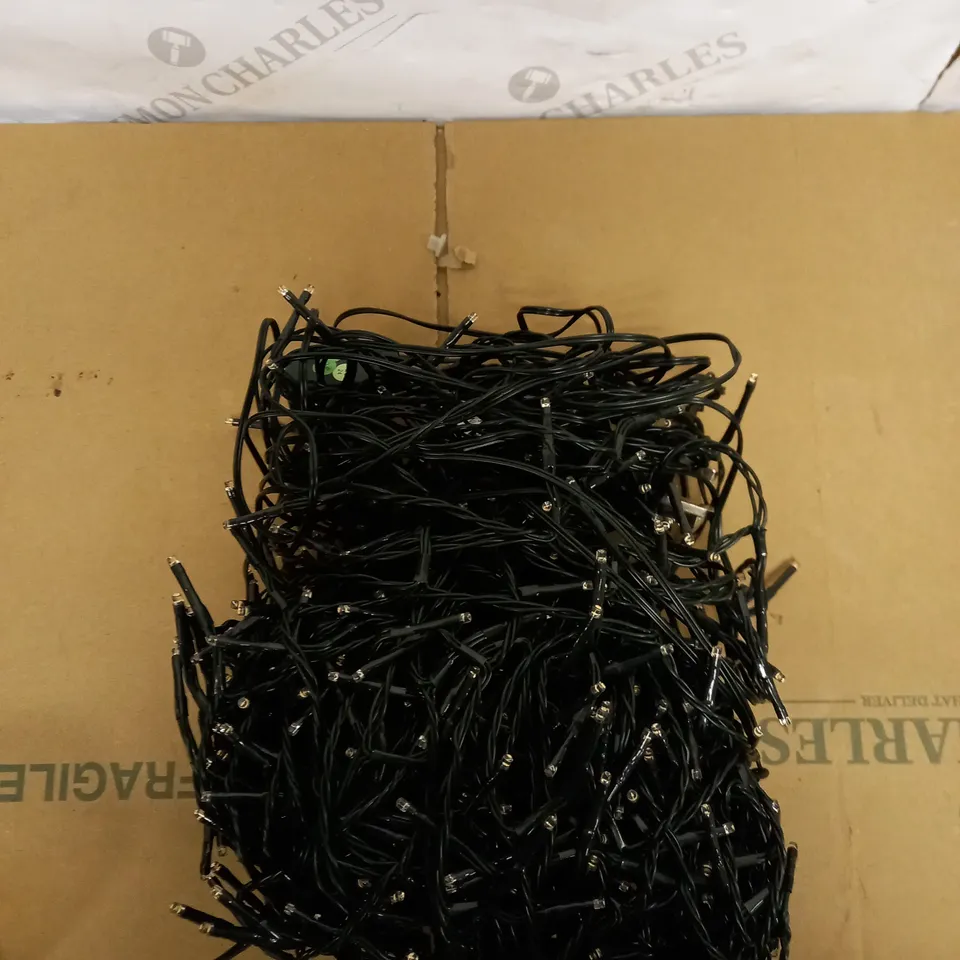 LINE LIGHTS WITH TIMER 720 WARM WHITE LEDS
