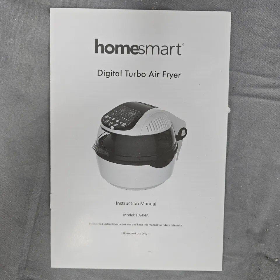HOMESMART DIGITAL TURBO AIR FRYER (HA-04A)