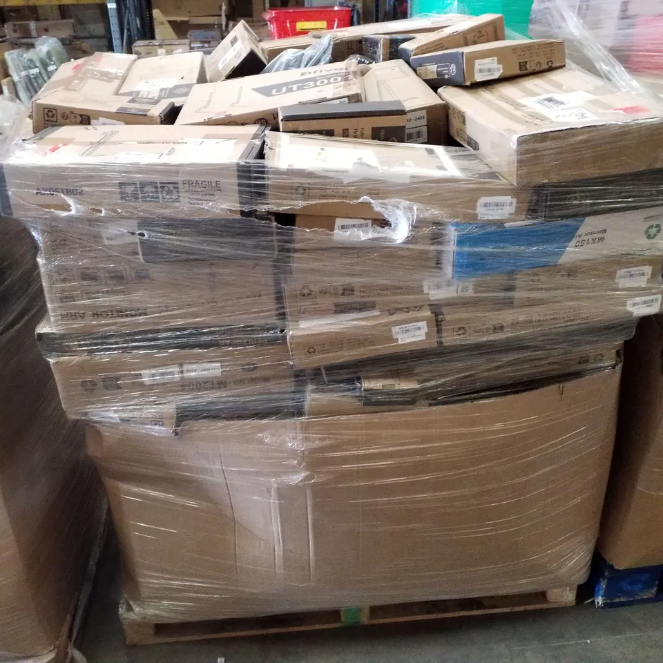 PALLET CONTAINING ASSORTED TV & MONITOR MOUNTS