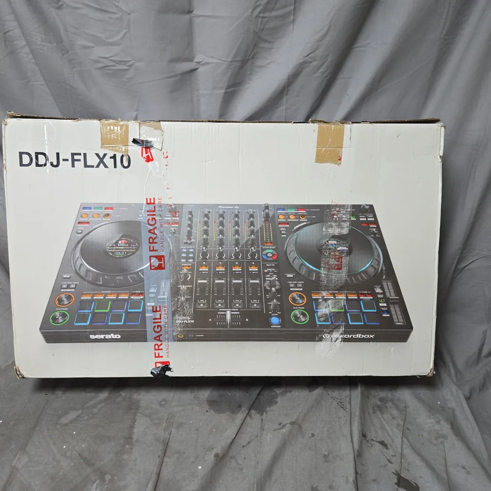 Pioneer DJ DDJ-FLX10 DJ Controller with Cables