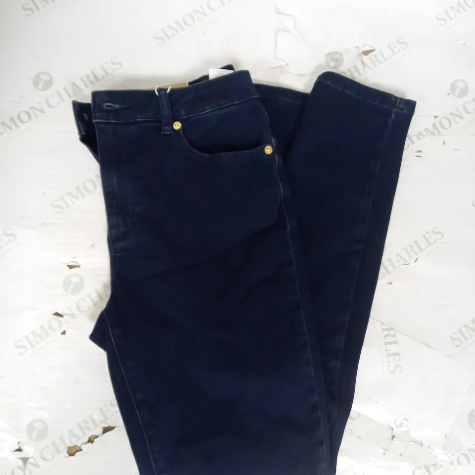 MICHAEL KORS HIGH RISE SKINNY JEANS IN TWILIGHT WASH SIZE XS