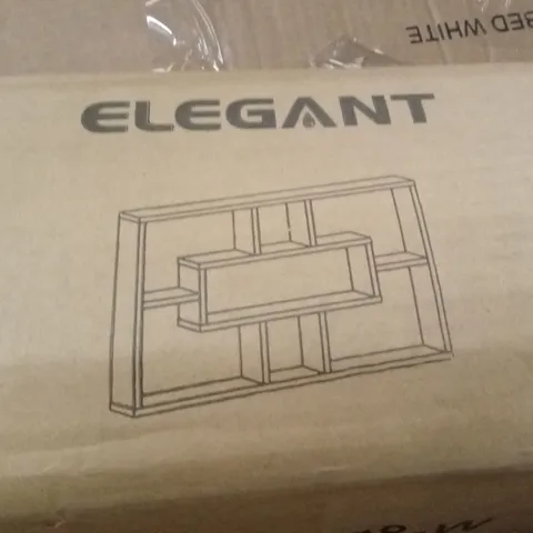 BOXED ELEGANT BOOKCASE - WHITE (1 BOX)