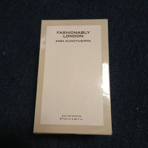 BOXED AND SEALED FASHIONABLY LONDON EAU DE PARFUM 100ML