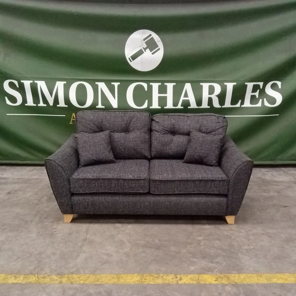 HALSTOW 2 SEATER FABRIC SOFA RRP £449