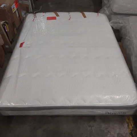 QUALITY BAGGED BOZKOV 25CM GEL MEMORY FOAM POCKET SPRUNG 4FT6 MATTRESS 