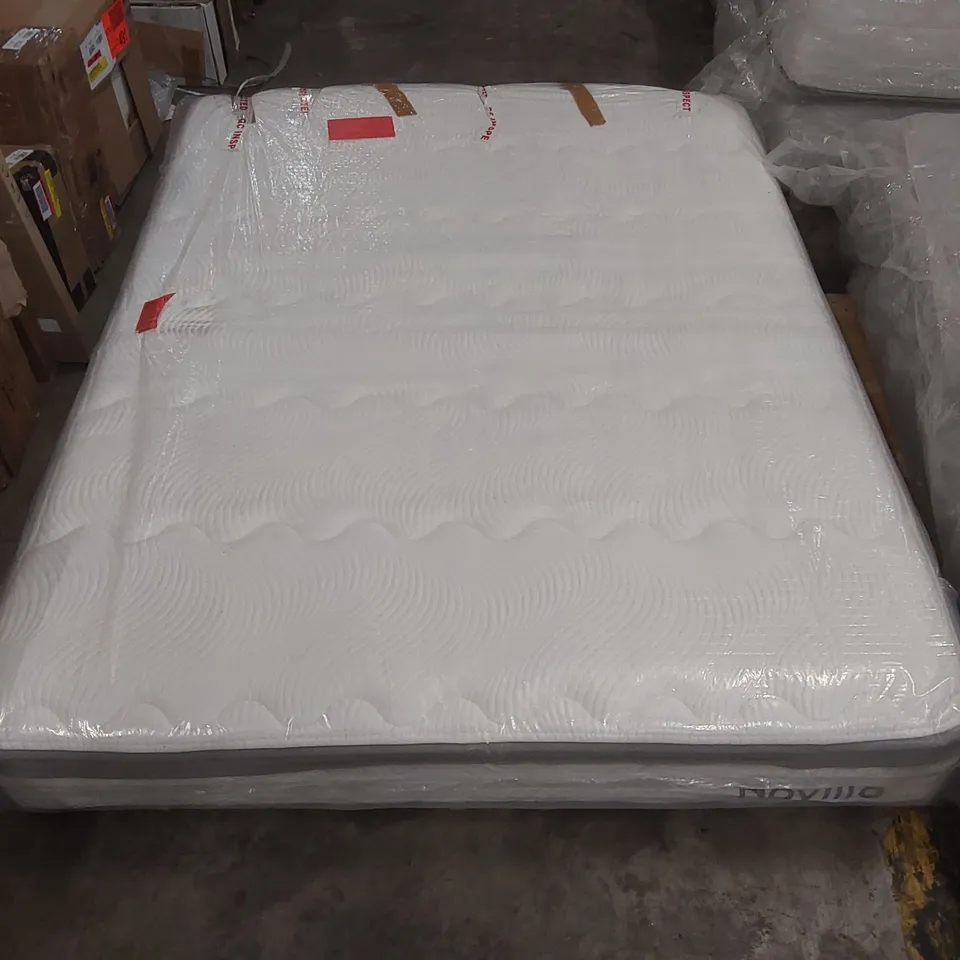 QUALITY BAGGED BOZKOV 25CM GEL MEMORY FOAM POCKET SPRUNG 4FT6 MATTRESS