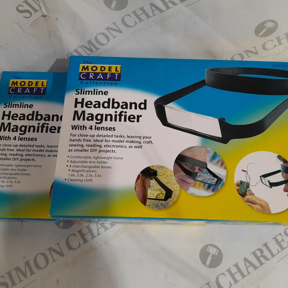 MODEL CRAFT SLIMLINE HEADBAND MAGNIFIER