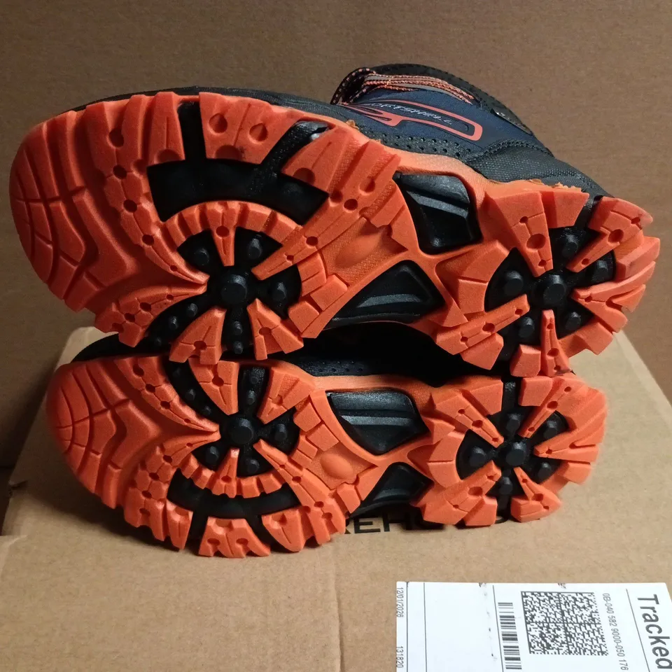 MOUNTAIN WAREHOUSE SOFTSHELL KIDS WATERPROOF HIKING BOOTS – PETROL, UK 10 (EU 28)