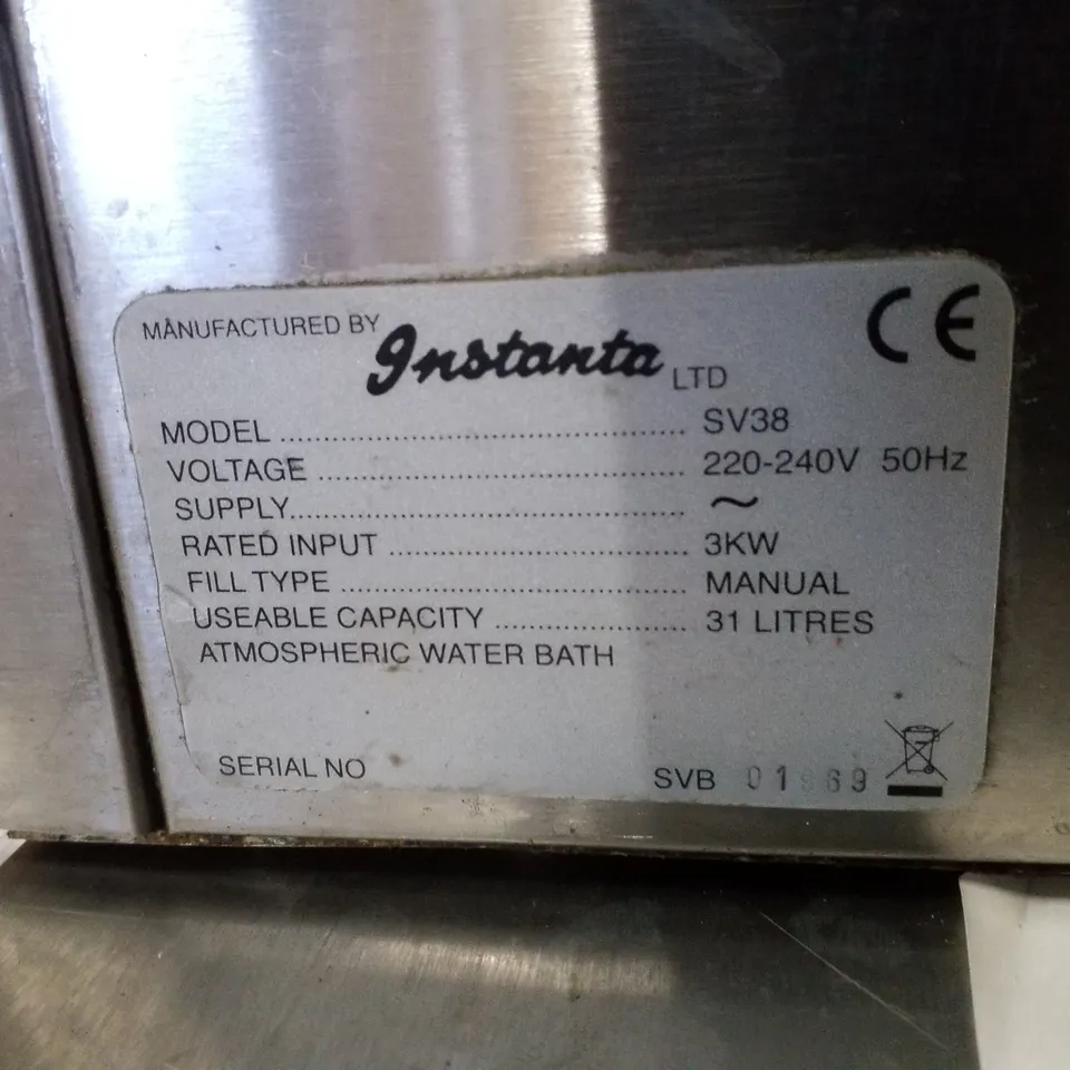INSTANTA DIGITAL SOUS VIDE MACHINE SV38