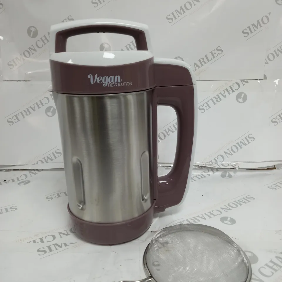 BOXED VEGAN REVOLUTION NON DAIRY DRINK MAKER 