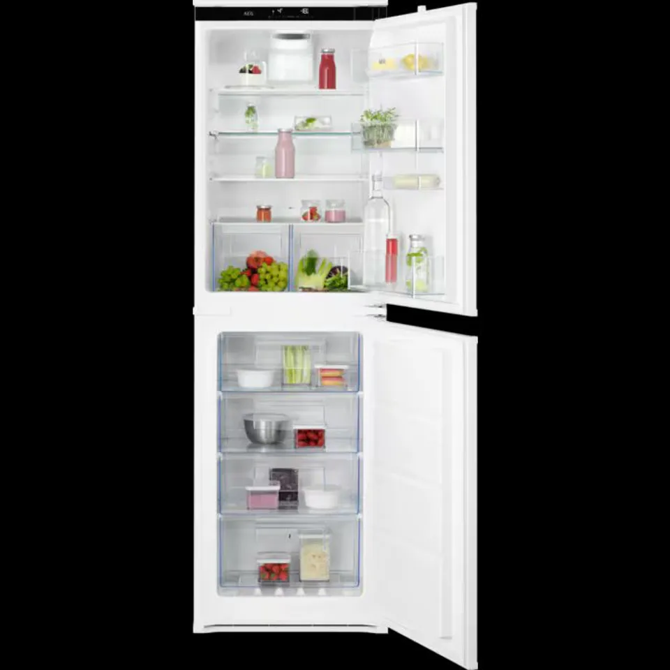 AEG 6000 TWINTECH INTEGRATED FROST FREE 177.2CM FRIDGE FREEZER - OSC6T185ES