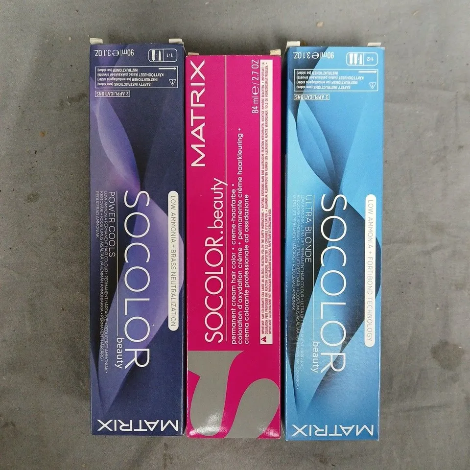 BOX OF APPROXIMATELY 20 ASSORTED MATRIX SO COLOUR BEAUTY PRODUCTS