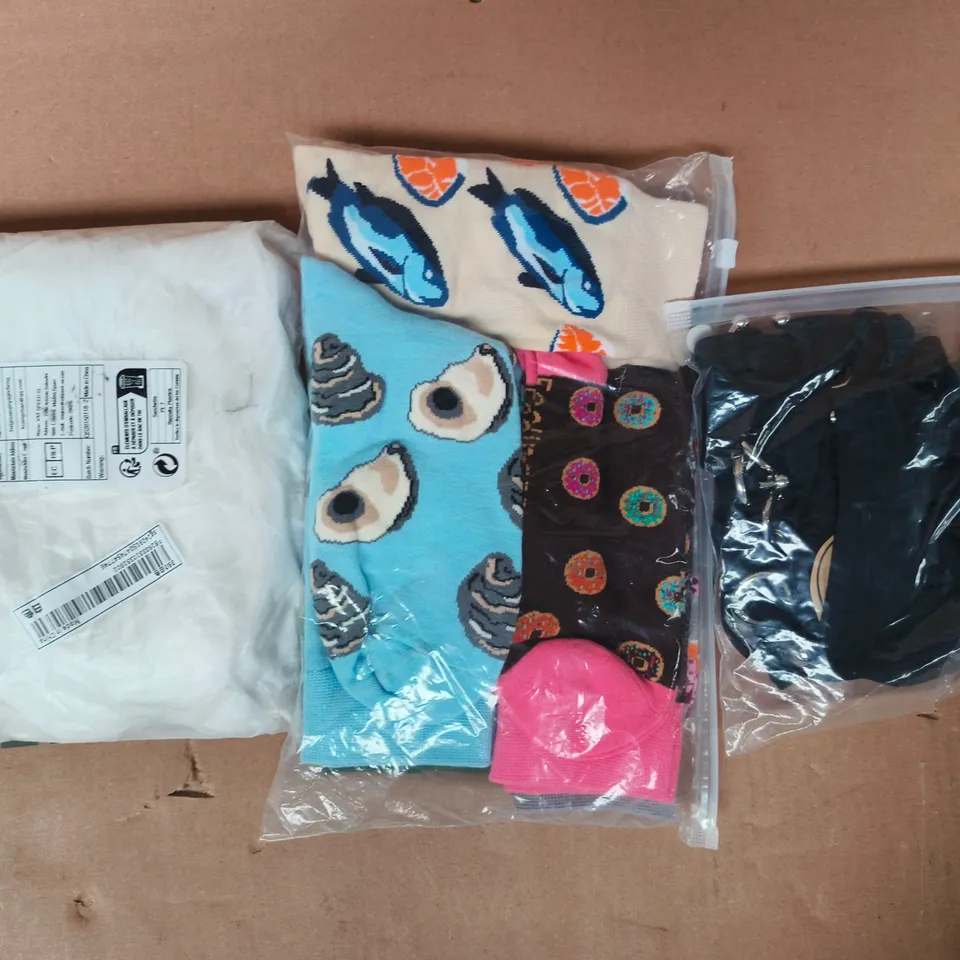 APPROXIMATELY 20 ASSORTED CLOTHING AND FASHION PRODUCTS IN VARIOUS STYLES AND SIZES - COLLECTION ONLY