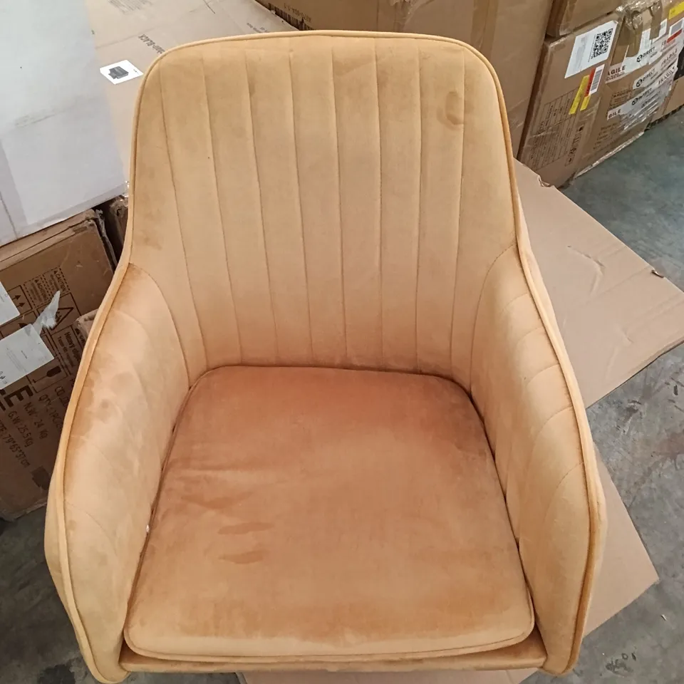 BOXED OFFICE CHAIR - ORANGE (1 BOX)