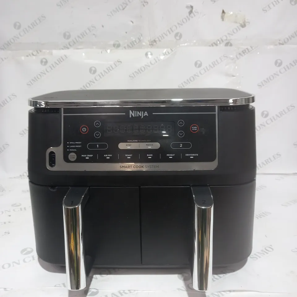 BOXED NINJA FOODI MAX 9.5L DUAL ZONE AIRFRYER AF451UK