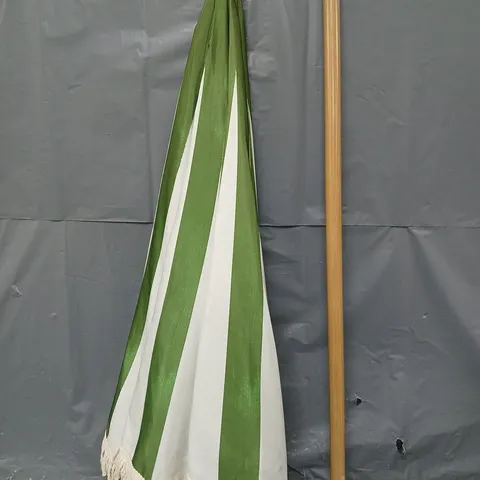 HABITAT PARASOL IN GREEN SUNBEAM - COLLECTION ONLY
