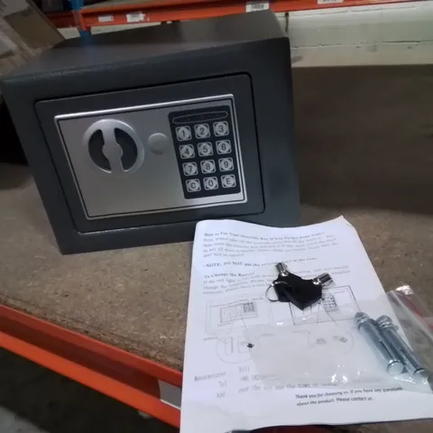 BOXED METAL COMBINATION SAFE 