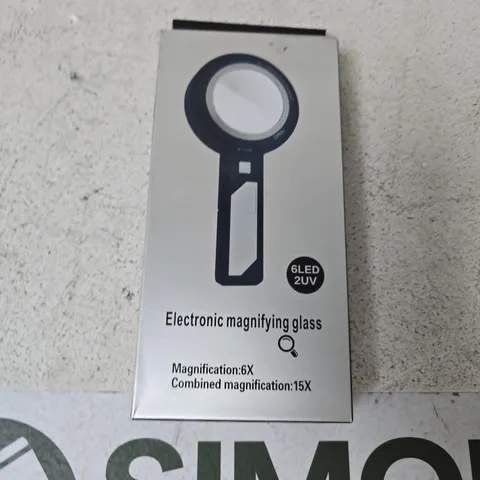 BOXED ELECTRONIC MAGNIFYING GLASS